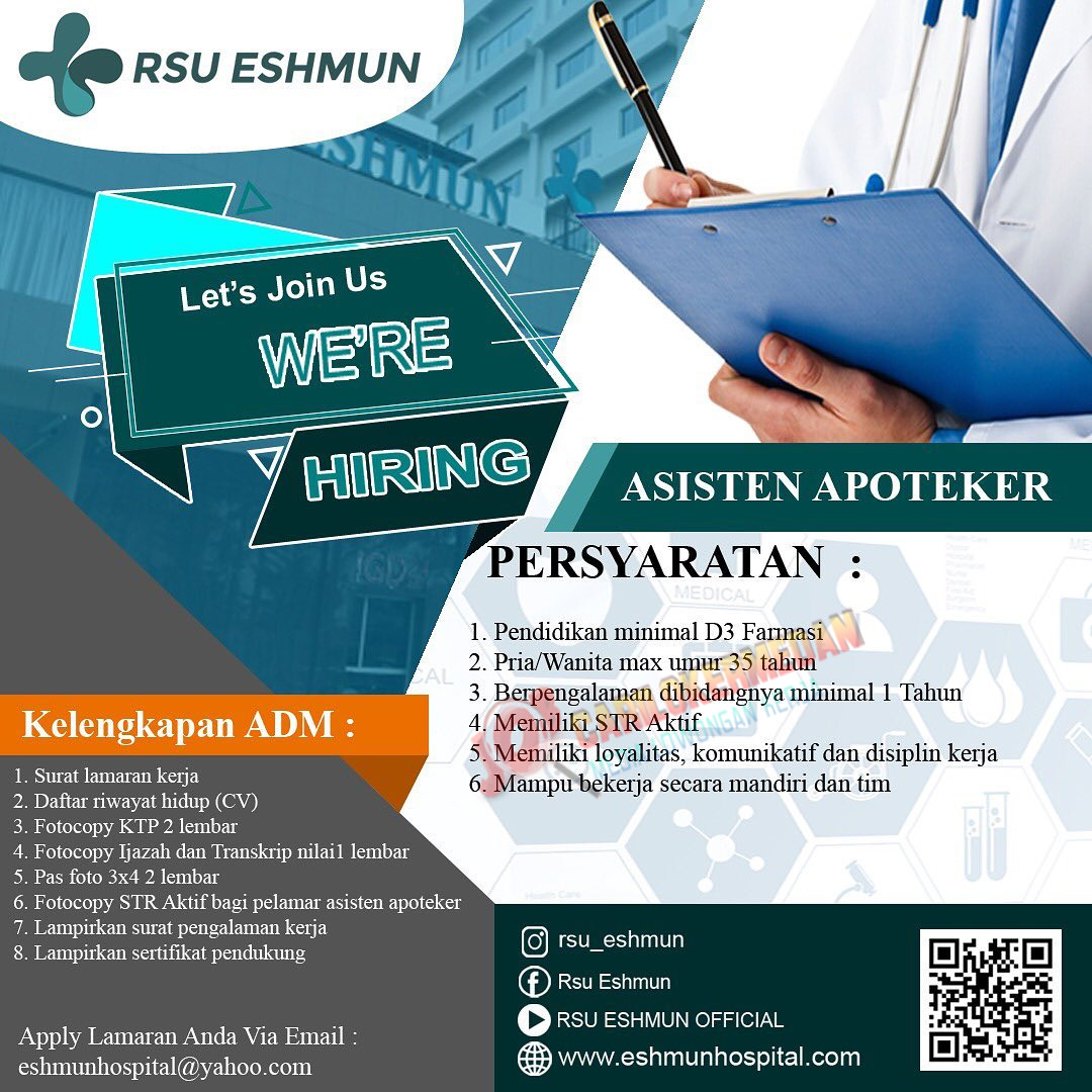 Loker Tamatan D S Di Rsu Eshmun Marelan Medan Mei