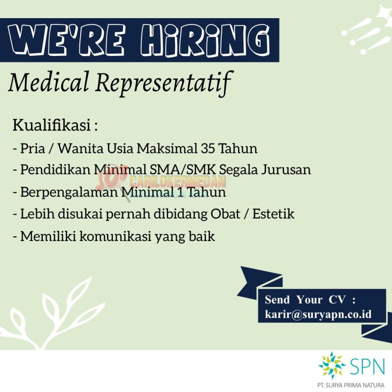 Loker Medan Lowongan Kerja Sma Smk Di Pt Surya Prima Natura Medan April 2021 Newstulistiwa