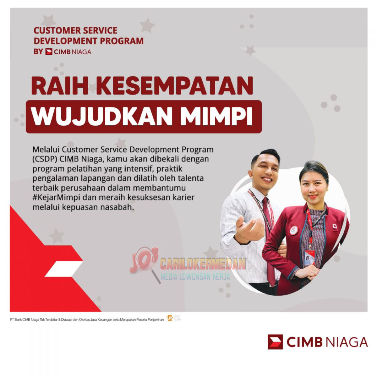 Lowongan Kerja S1 Di PT Bank CIMB Niaga Tbk Medan Agustus 2021 1