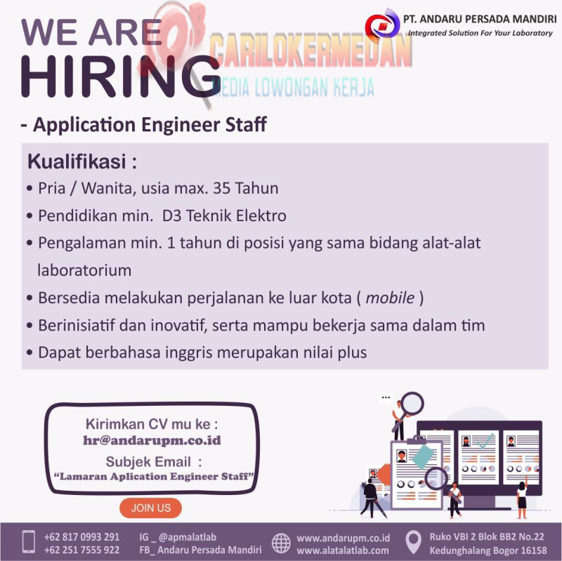 Loker D3 S1 Di PT Andaru Persada Mandiri Medan September 2021