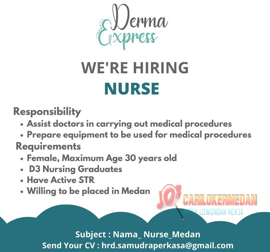 Loker SMA SMK D3 S1 Di Derma Express Medan November 2021 8