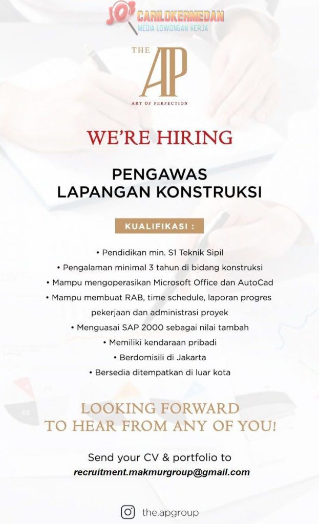 Loker Tamatan S Di Pt Makmur Dekorindo Lestari Medan April