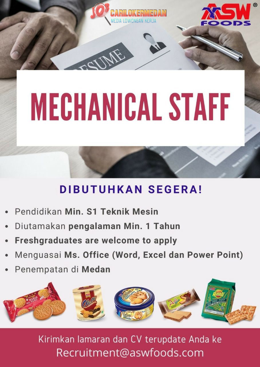 Loker S1 Di PT Asia Sakti Wahid Foods Manufacture Medan 2