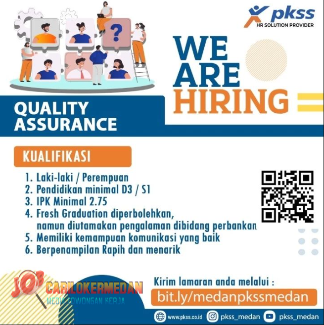 Loker SMA SMK D3 S1 Di PT Prima Karya Sarana Sejahtera Medan Mei 1