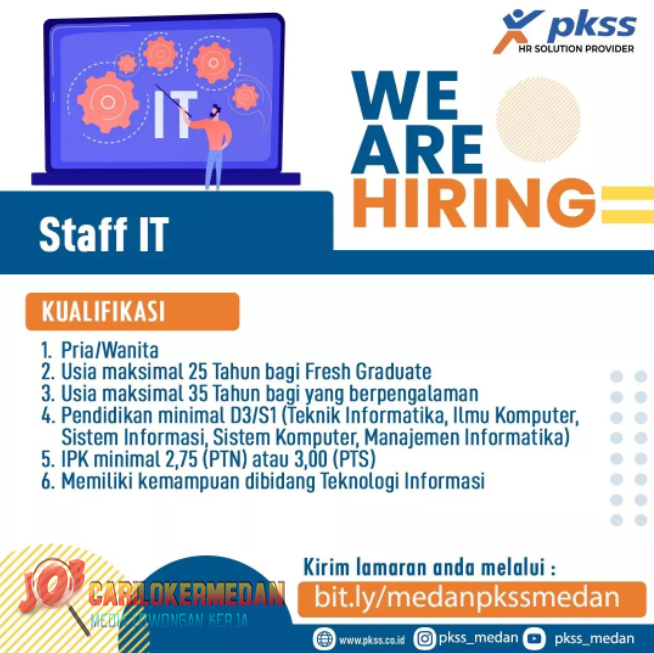 Loker SMA SMK D3 S1 Di PT Prima Karya Sarana Sejahtera Medan Mei 7