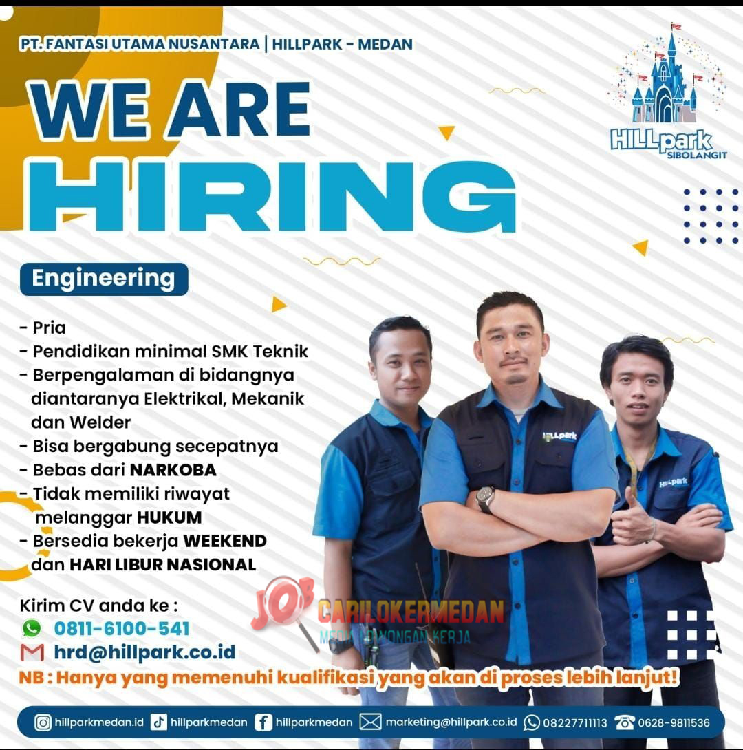 Loker SMA SMK STM Di PT Fantasi Utama Nusantara Medan 2