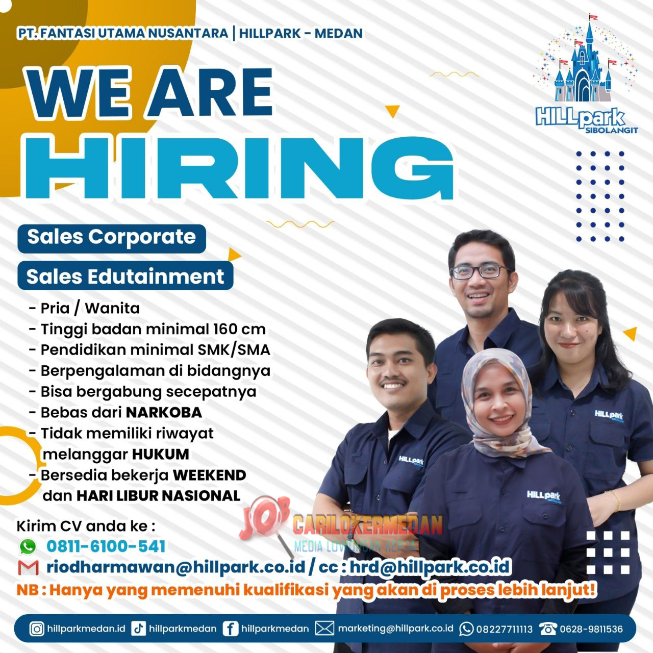 Loker SMA SMK STM Di PT Fantasi Utama Nusantara Medanv