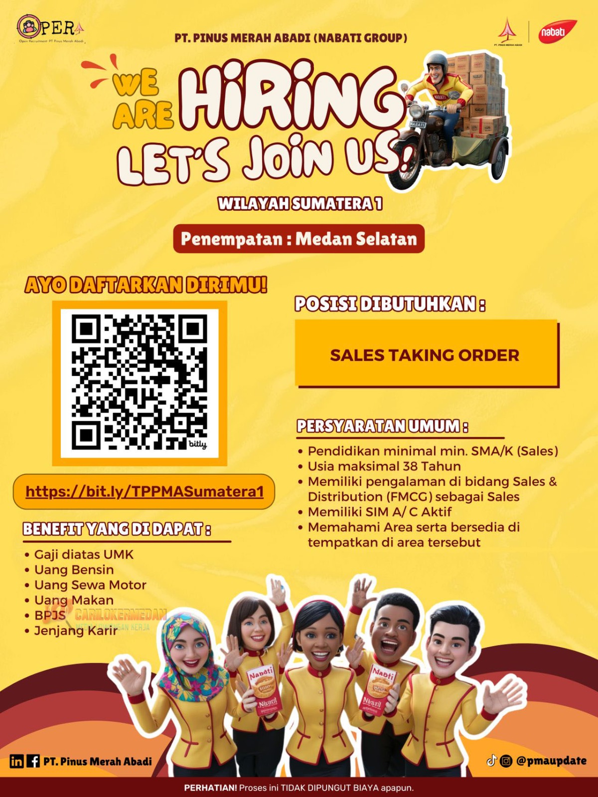Loker SMA SMK Di PT Pinus Merah Abadi Medan Siantar 2024 1