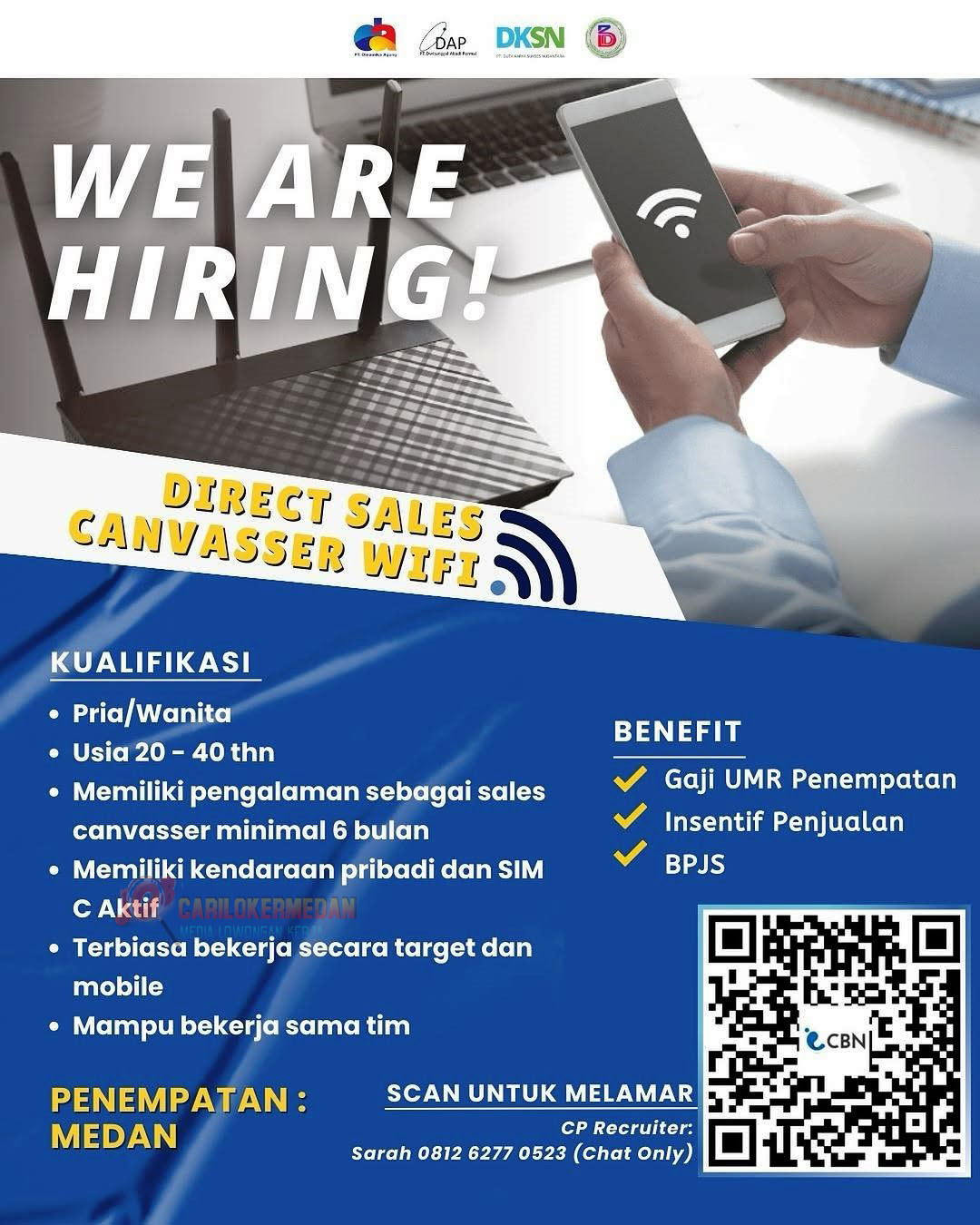 Loker Di PT Duta Karya Sukses Nusantara Medan Desember 2024