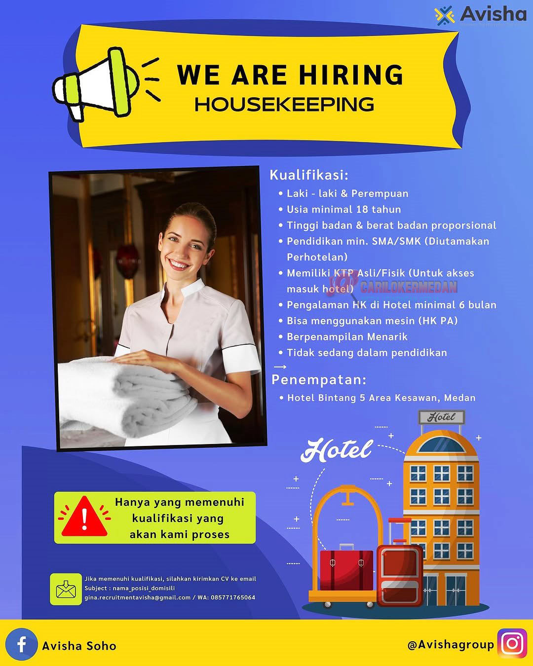 Loker SMA SMK Di PT Avisha Citra Mandiri Medan Desember 2024