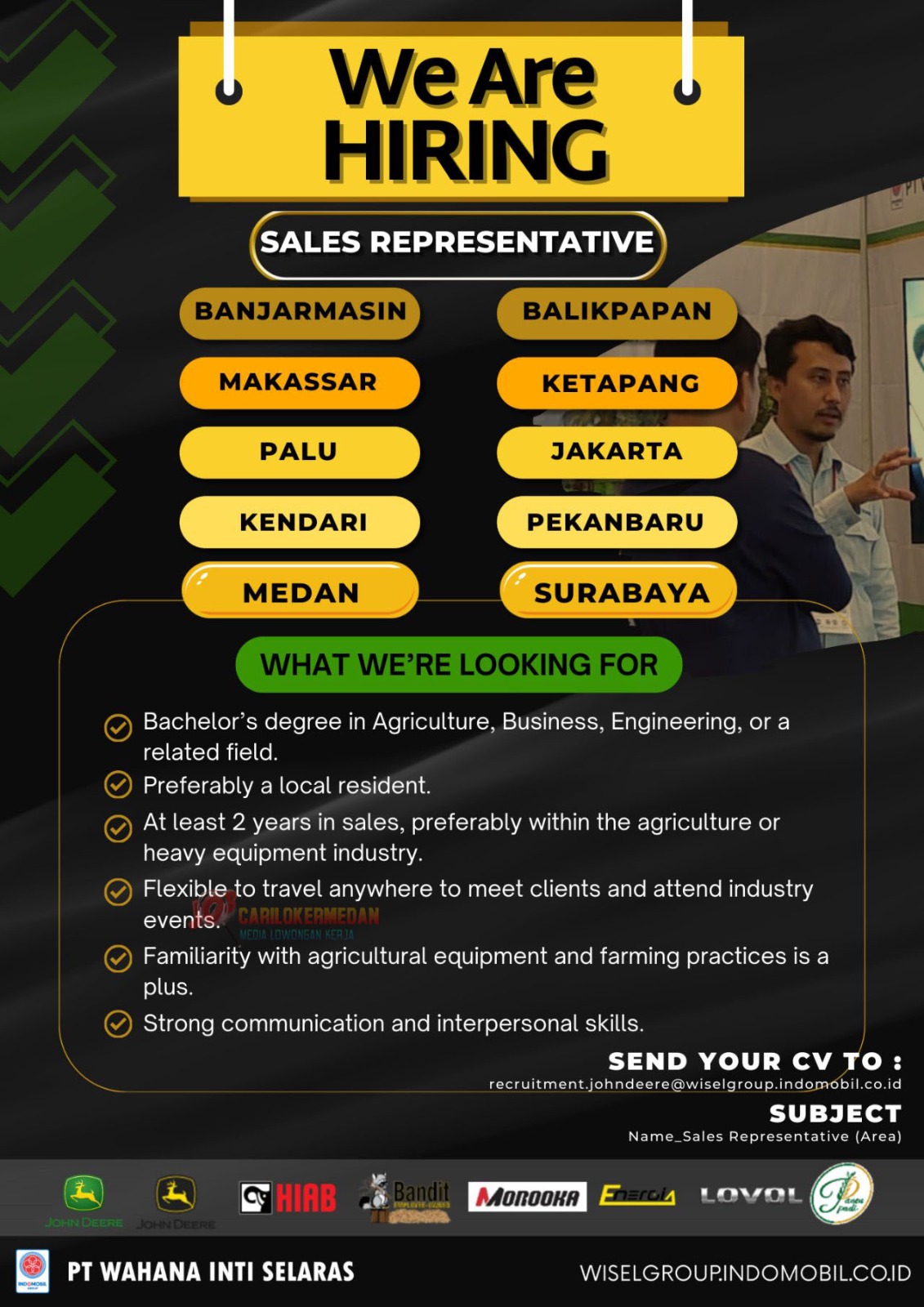 Loker S1 Di PT Wahana Inti Selaras Wisel Medan Februari 2025