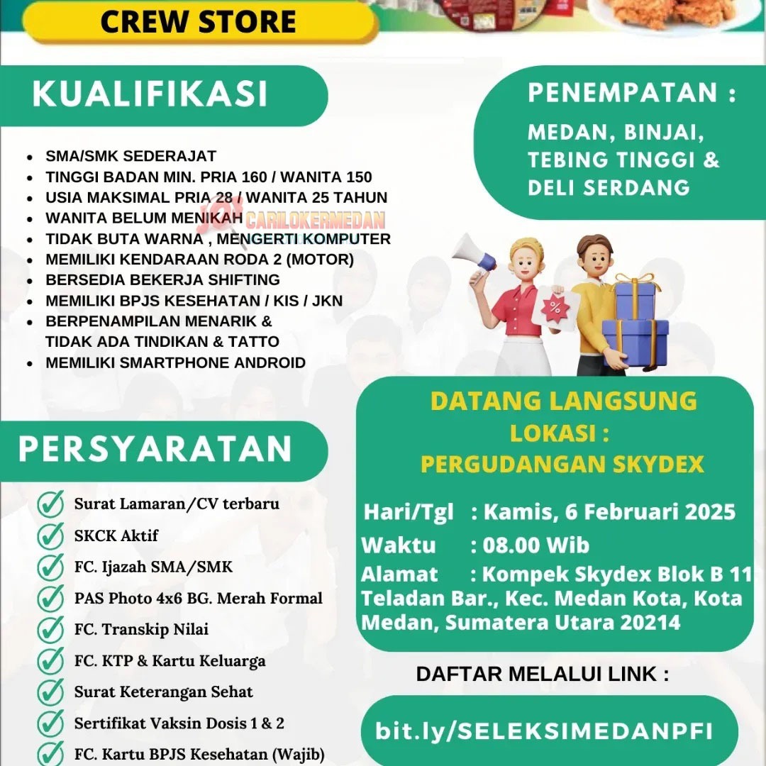 Loker SMA SMK Di PT Primafood International Medan 2025 1