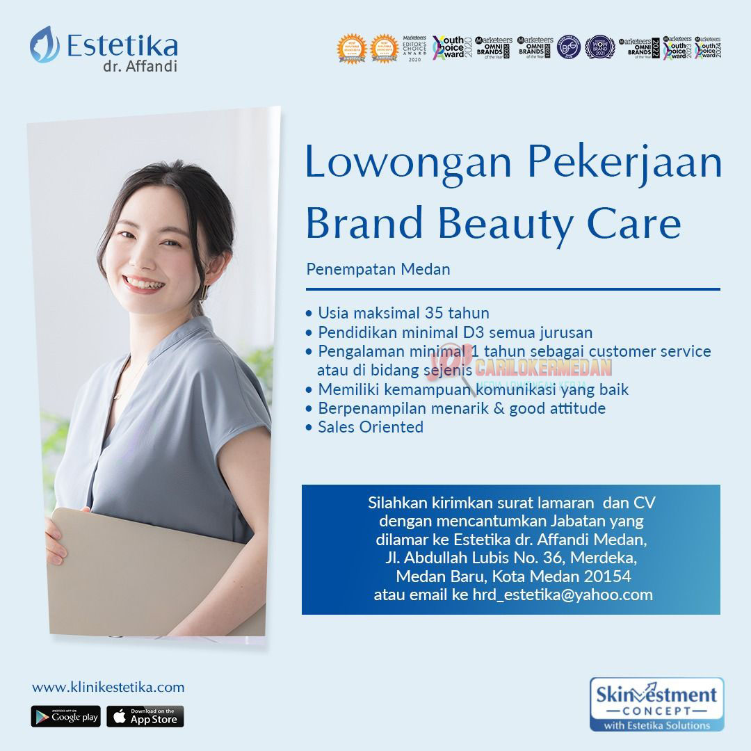 Loker D3 Ners Di Klinik Estetika dr Affandi Medan Maret 2025 1