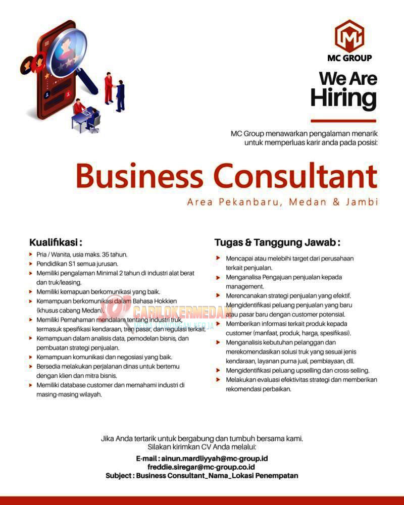 Loker S1 Di PT Citra Andalan Mobilindo Cemerlang Medan 2025