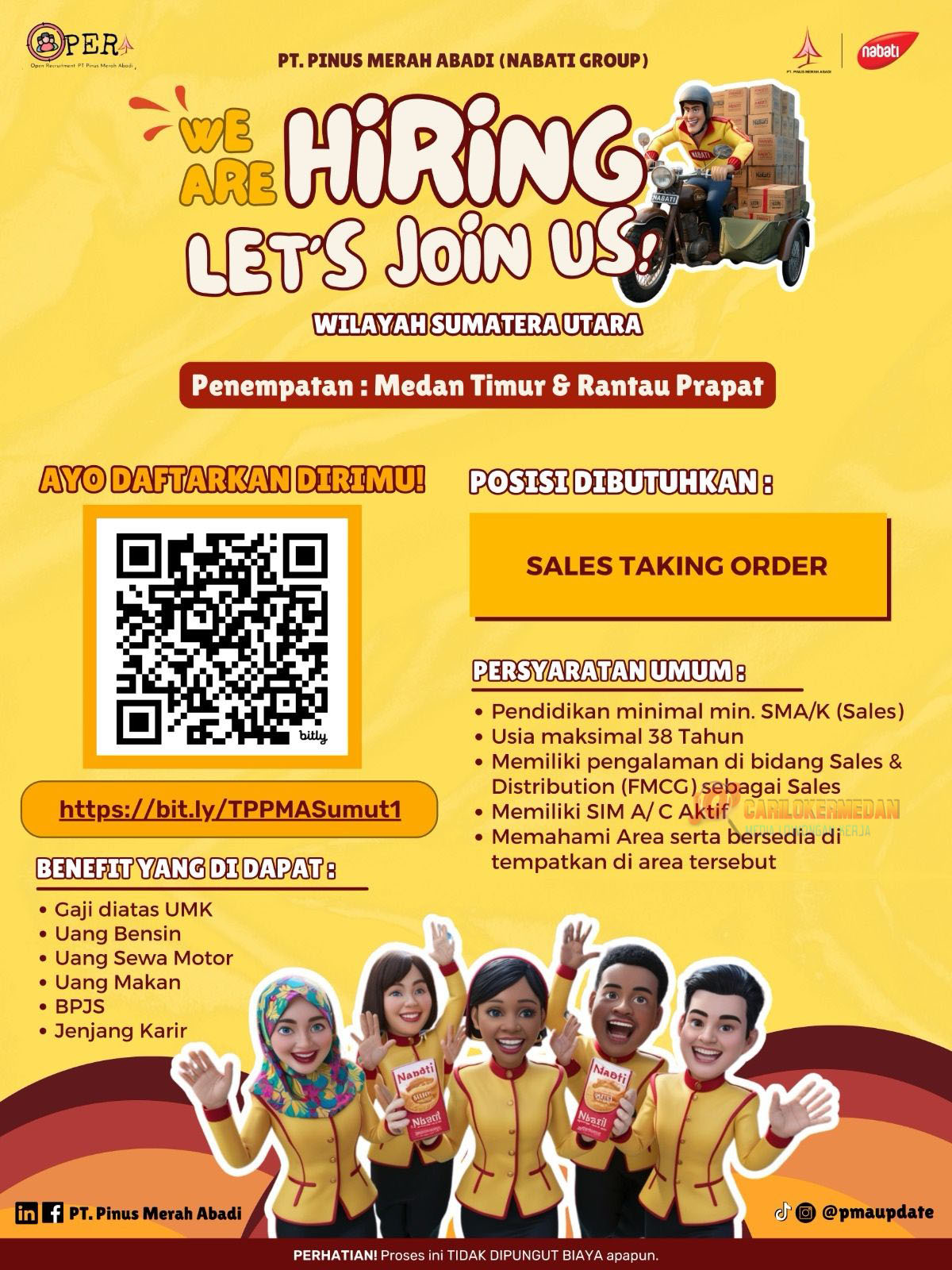 Loker SMA SMK Di PT Pinus Merah Abadi Medan Mei 2025 1