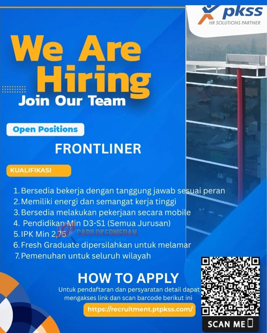 Loker D3 S1 Di PT Prima Karya Sarana Sejahtera Medan Juni 2025