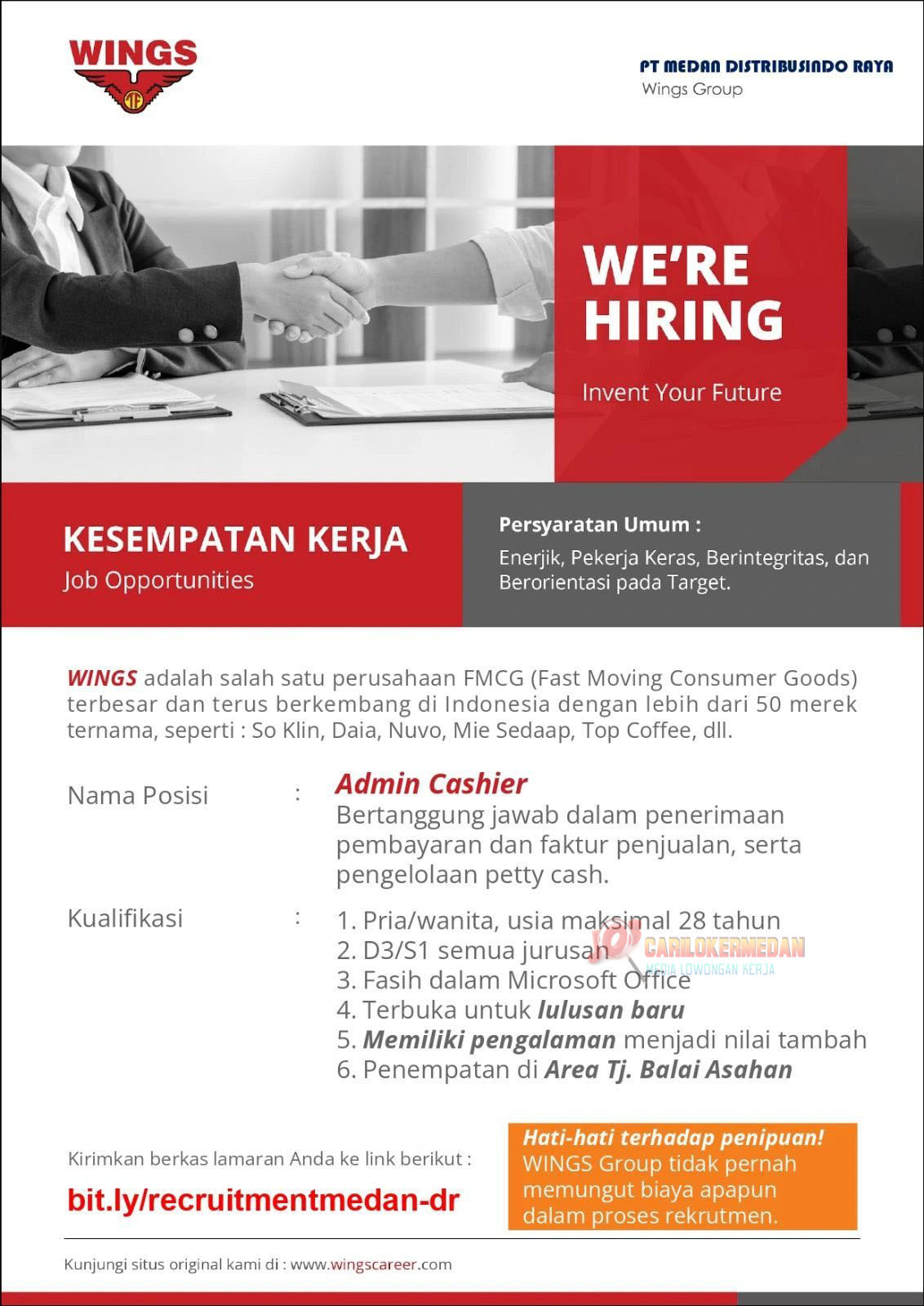 Loker D3 S1 Di PT Medan Distribusindo Raya Tanjung Balai 2025 1
