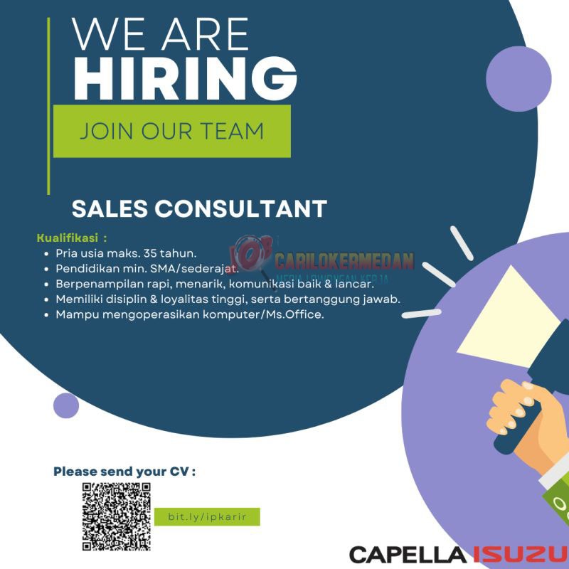 Loker SMA SMK Di PT Isuindomas Putra Medan Juli 2025