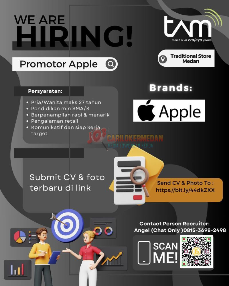 Loker Tamatan SMA SMK Di BSS Recruitment Medan Juli 2025