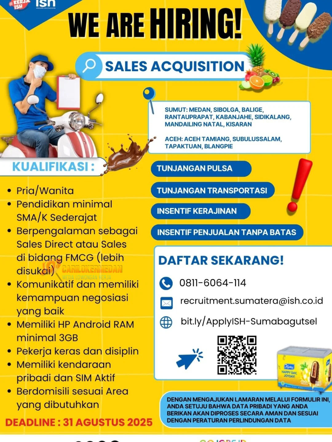Loker SMA SMK D3 S1 Di PT Infomedia Solusi Humanika Medan 1