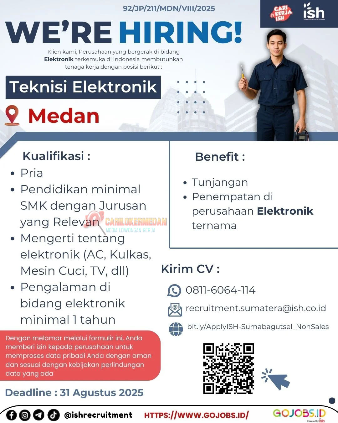 Loker SMK D3 S1 Di PT Infomedia Solusi Humanika Medan 2025 2