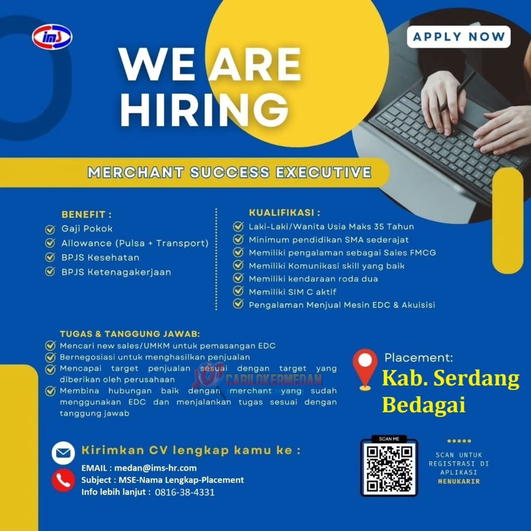 Lowongan Kerja Di PT Intrias Mandiri Sejati Medan Agustus 2025 3