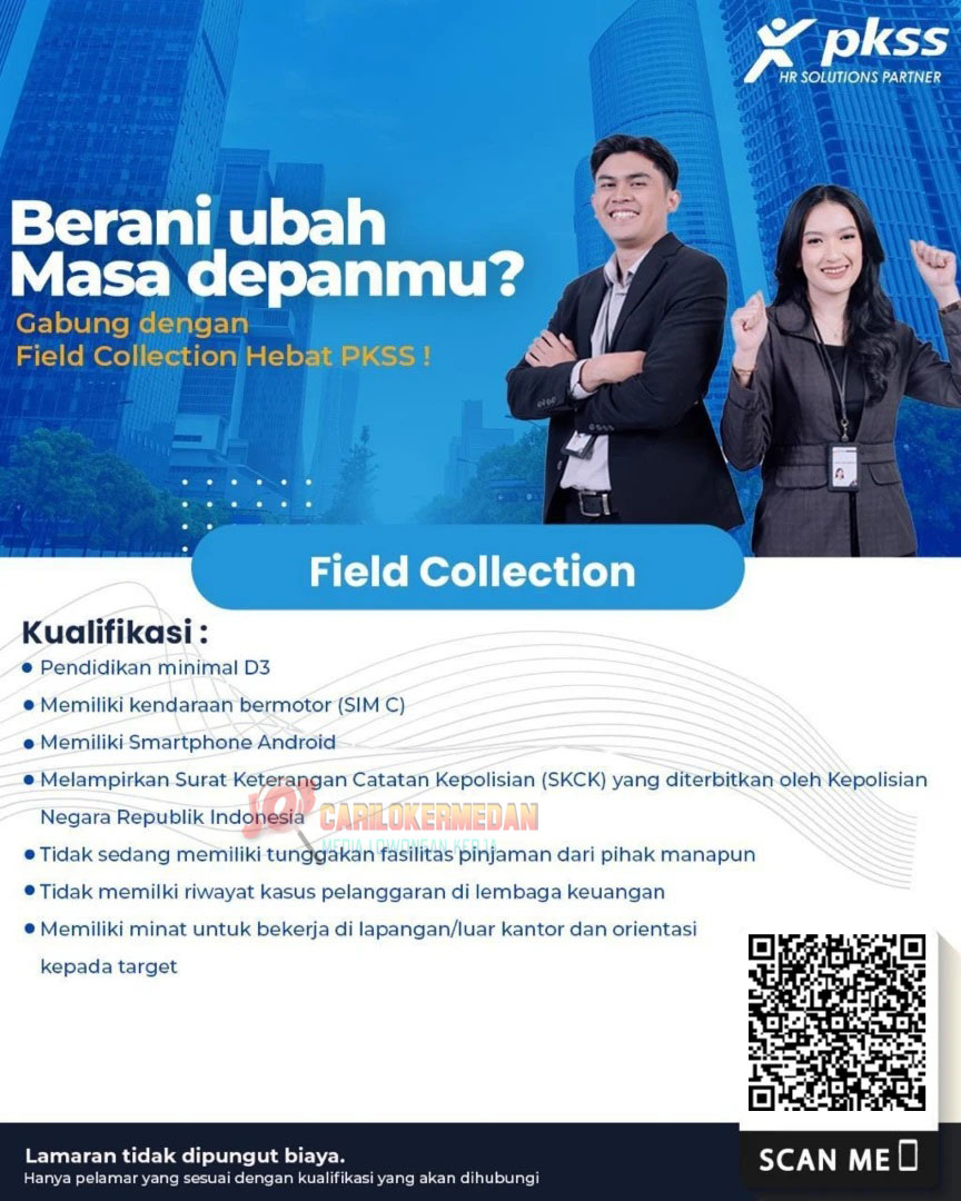 Loker D3 S1 Di PT Prima Karya Sarana Sejahtera Medan September 2025