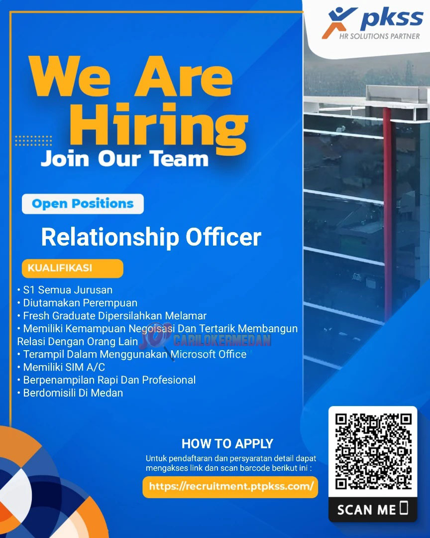 Loker S1 Di PT Prima Karya Sarana Sejahtera Medan September 2025