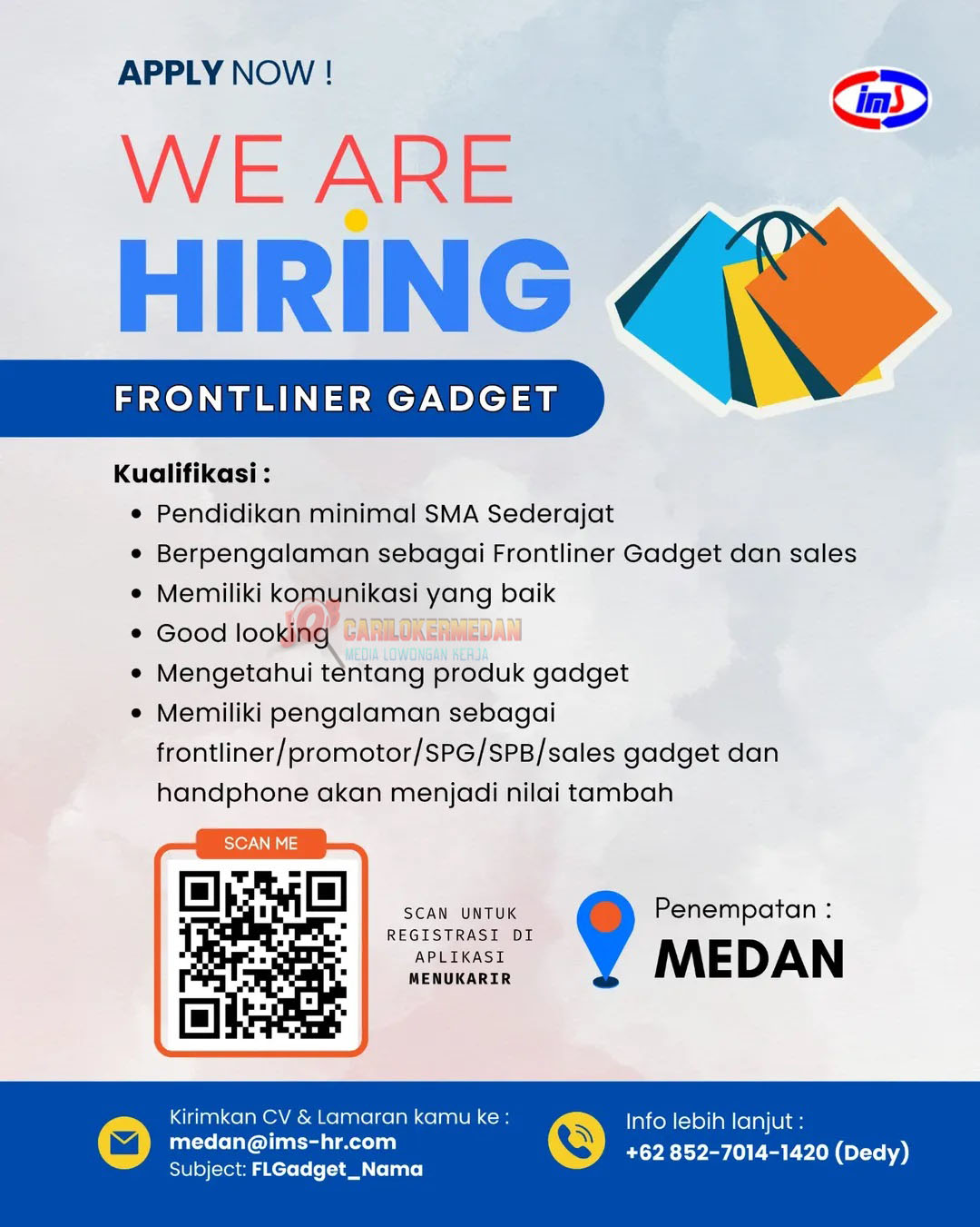 Loker SMA SMK Di PT Intrias Mandiri Sejati Medan September 2025 1