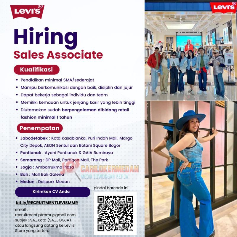 Loker SMA SMK Di PT Manson Melody Retail Medan September 2025
