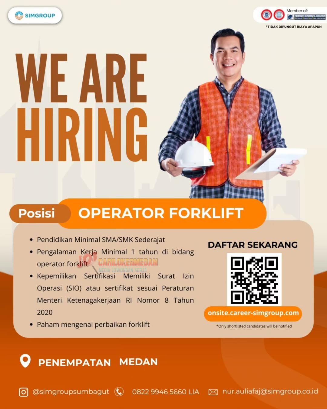 Loker SMA SMK Di PT Swakarya Insan Mandiri Medan September 2025