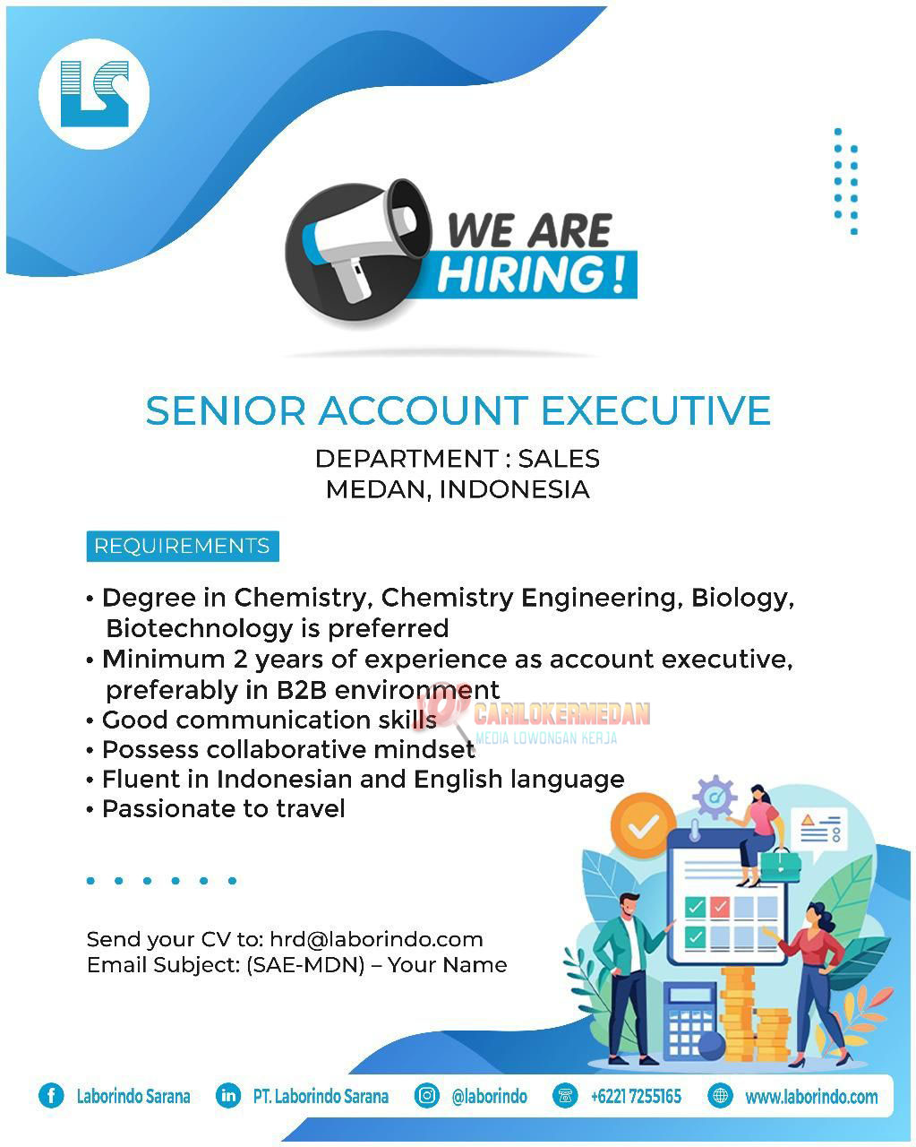 Lowongan Kerja S1 Di PT Laborindo Sarana Medan September 2025