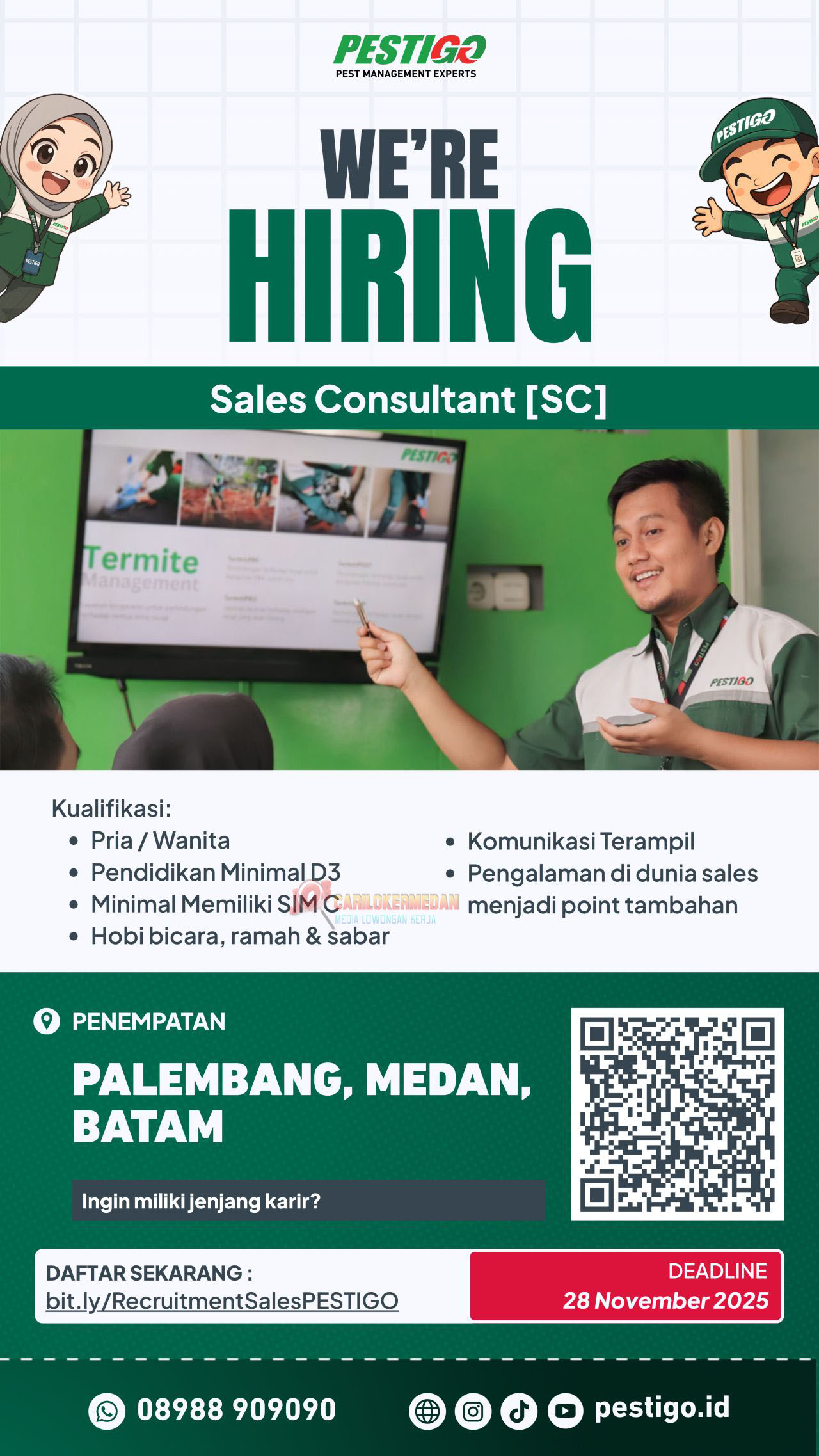 Loker D3 S1 Di PT Asa Panca Cipta Optima Medan Oktober 2025