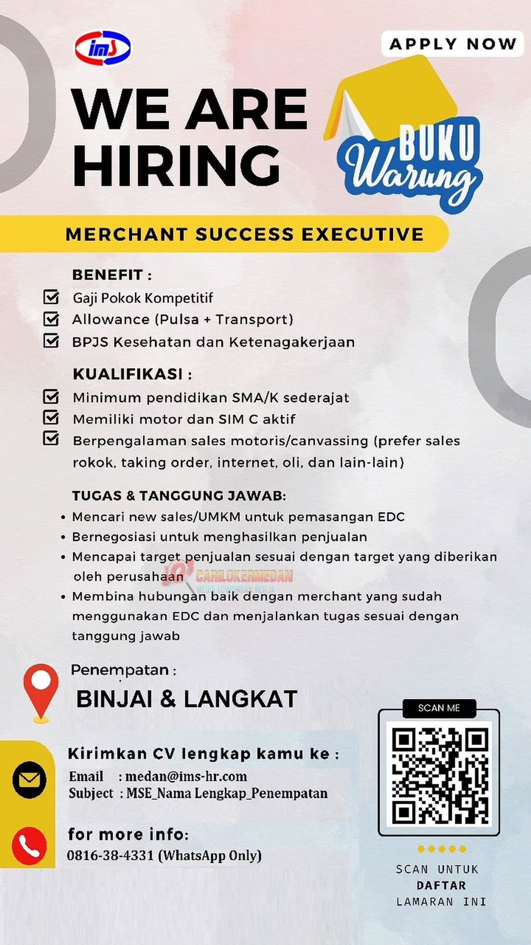 Loker SMA SMK Di PT Intrias Mandiri Sejati Medan Oktober 2025 2
