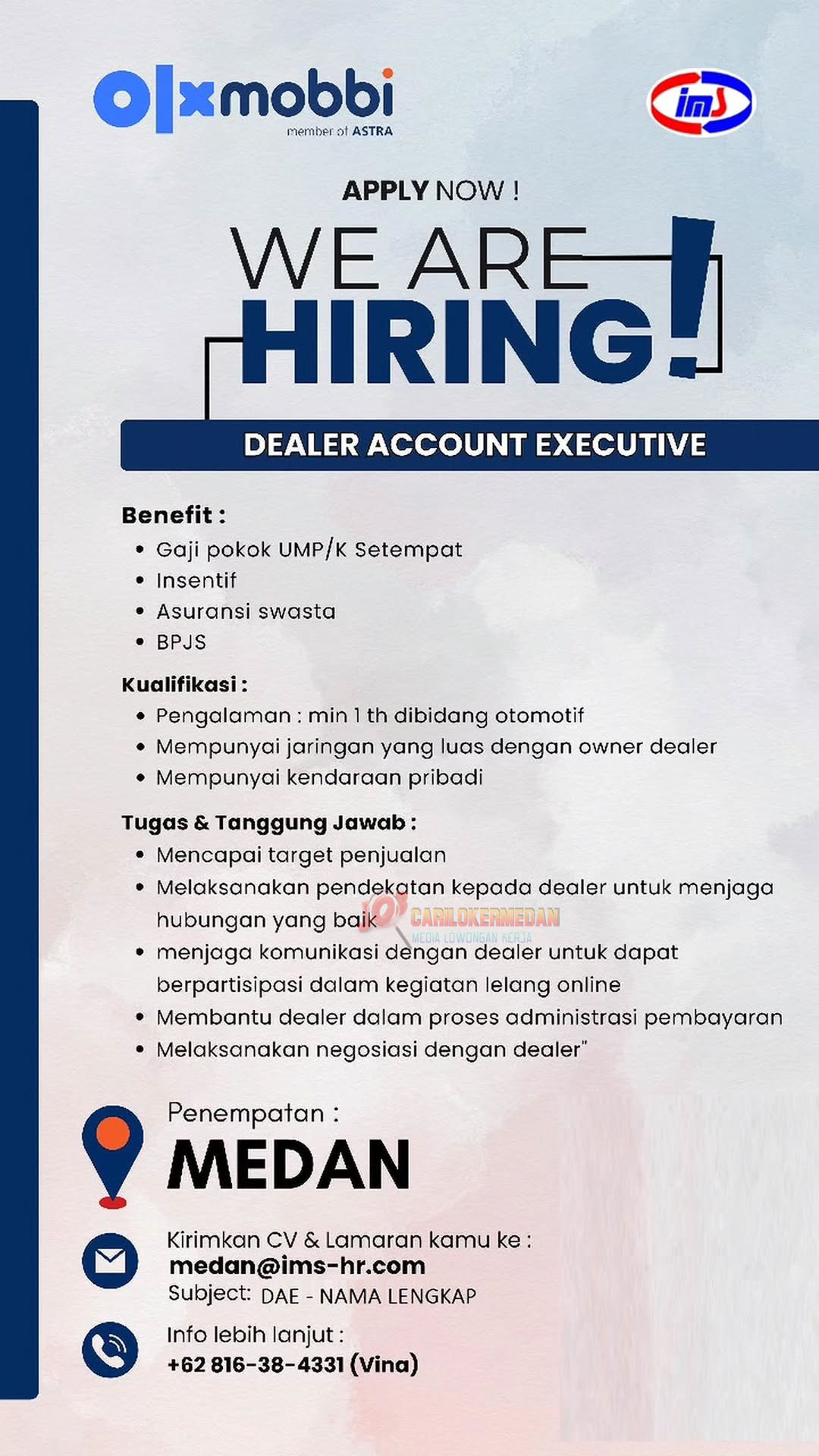 Loker SMA SMK Di PT Intrias Mandiri Sejati Medan Oktober 2025 3
