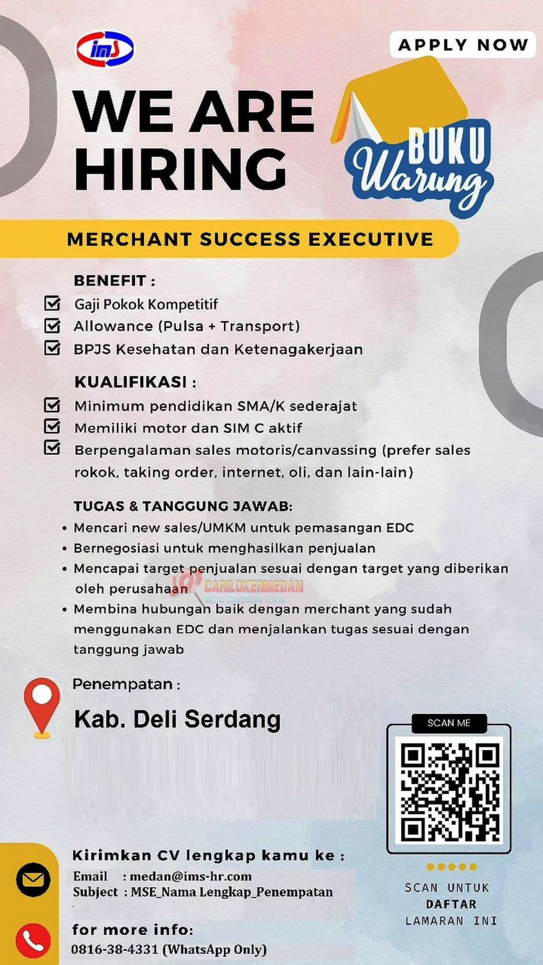 Loker SMA SMK Di PT Intrias Mandiri Sejati Medan Oktober 2025 4