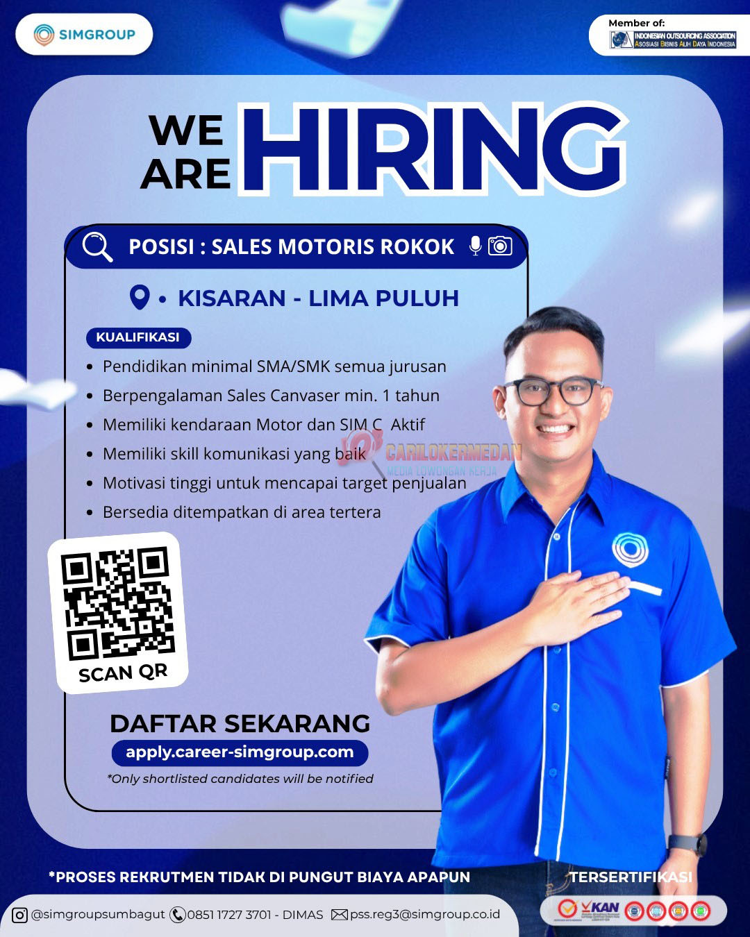 Loker SMA SMK Di PT Swakarya Insan Mandiri Kisaran Oktober 2025