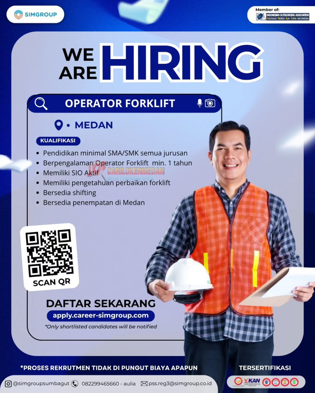 Loker SMA SMK Di PT Swakarya Insan Mandiri Medan Oktober 2025