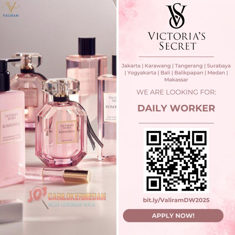 Lowongan Kerja di Victoria’s Secret Indonesia Medan Oktober 2025