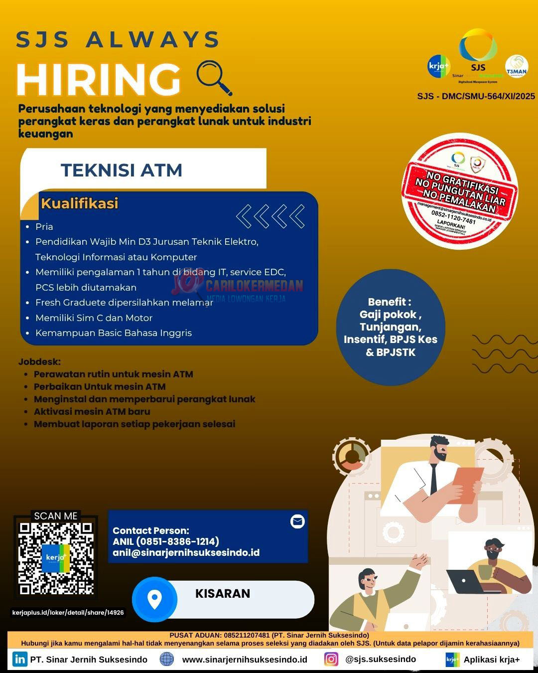 Loker D3 S1 Di PT Sinar Jernih Suksesindo Kisaran November 2025 1