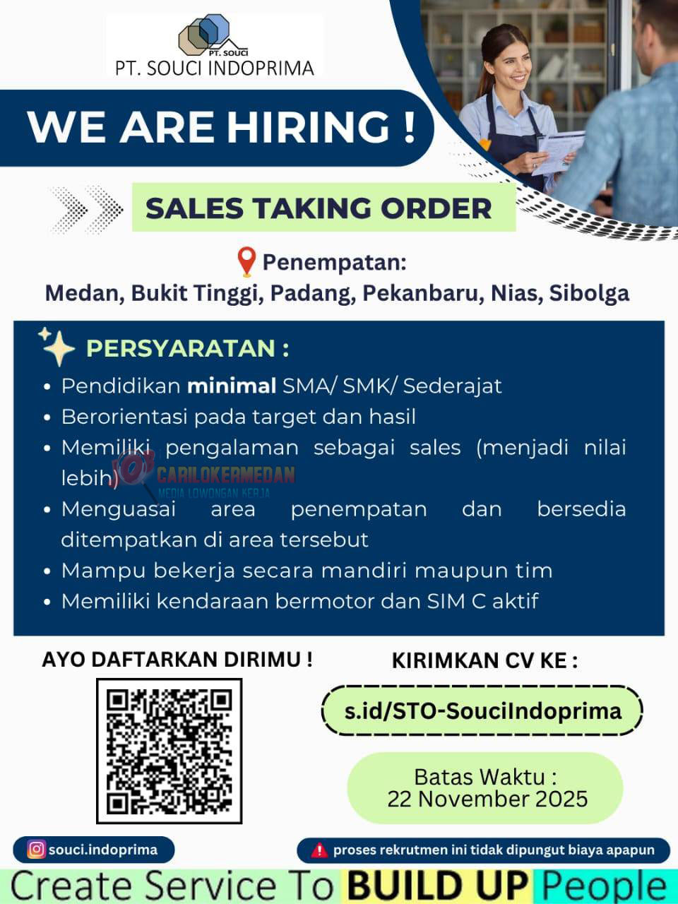 Loker SMA SMK Di PT Souci Indoprima Medan November 2025 1