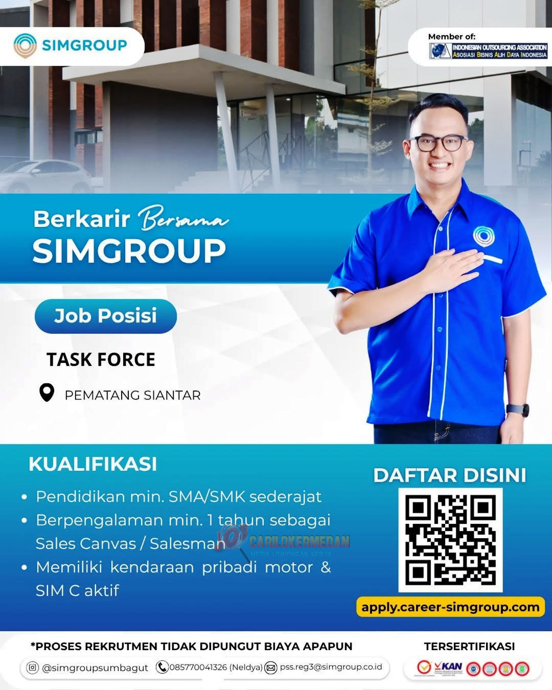 Loker SMA SMK Di PT Swakarya Insan Mandiri Medan P Siantar 1