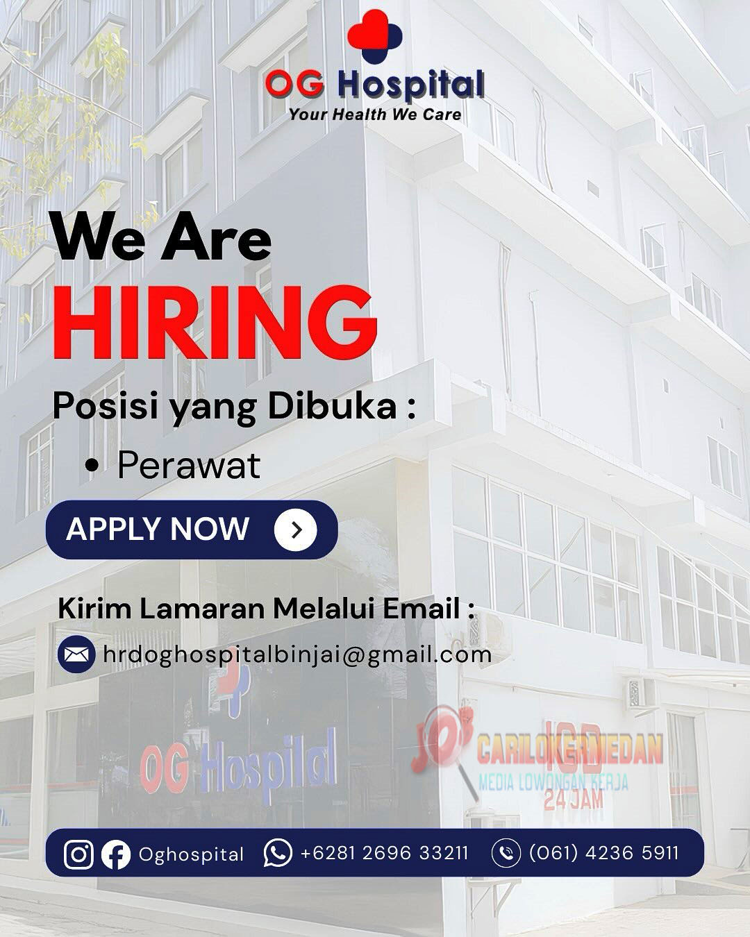Loker Tamatan D3 S1 Di OG Hospital Binjai November 2025 1