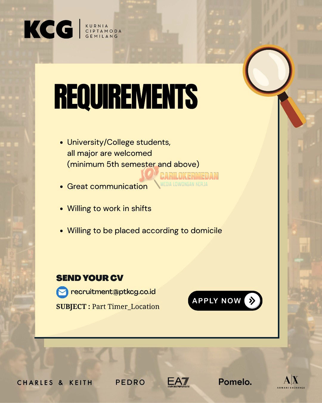Lowongan Kerja Di PT Kurnia Ciptamoda Gemilang Medan 2025 2