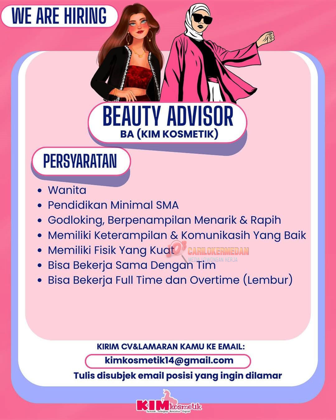 Lowongan Kerja SMA SMK Di KIM Kosmetik Binjai November 2025