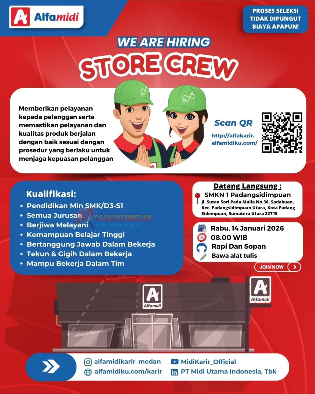 Loker SMA SMK Di PT Midi Utama Indonesia Sumatera Utara 2