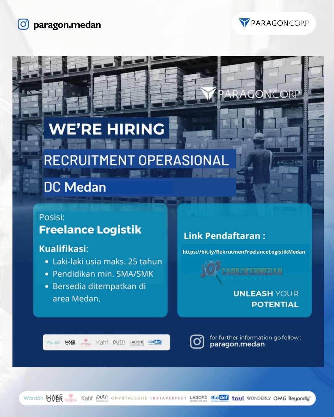 Loker SMA SMK Di PT Paragon Technology And Innovation Medan