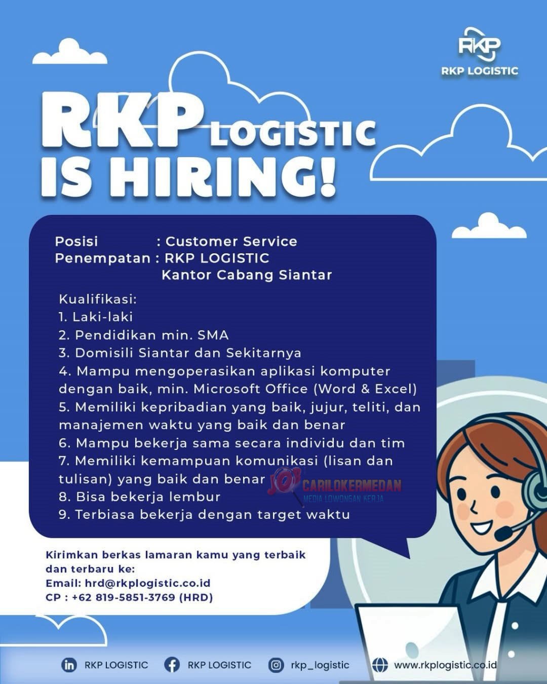 Loker SMA SMK Di PT Rezeki Kempu Putagan Siantar Desember 2025 1