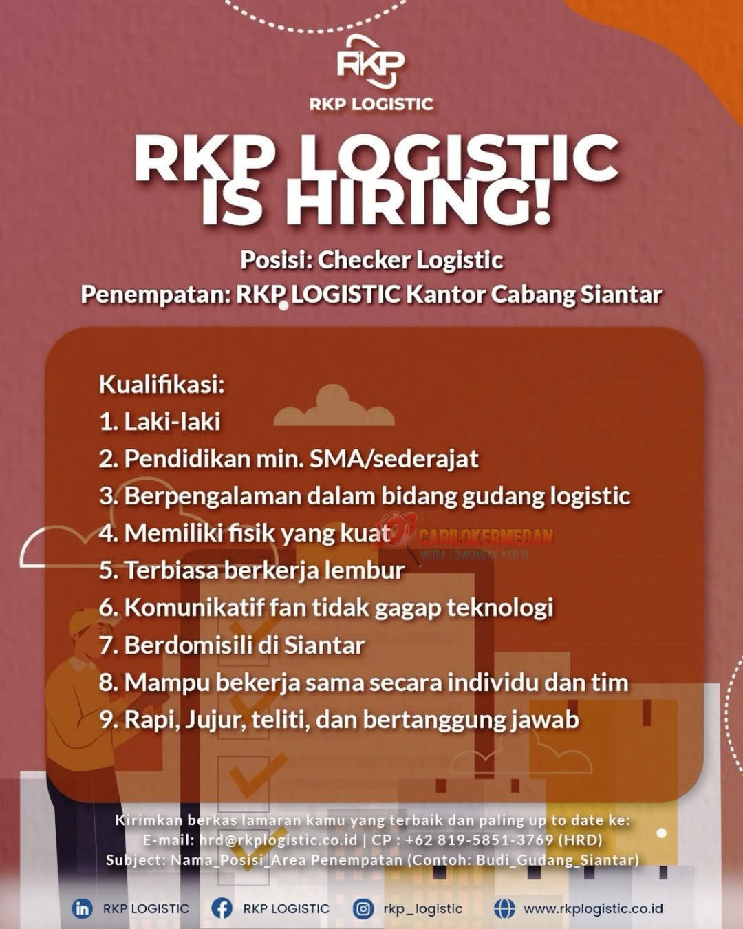 Loker SMA SMK Di PT Rezeki Kempu Putagan Siantar Desember 2025 2