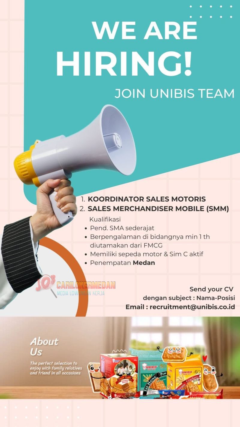 Loker SMA SMK Di PT Universal Indofood Product Unibis Medan